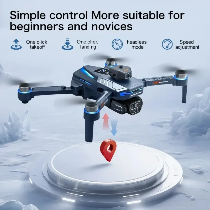 Profesjonalny dron z bezszczot – Fpv Brushless Rc Drone 4K recenzja i cena