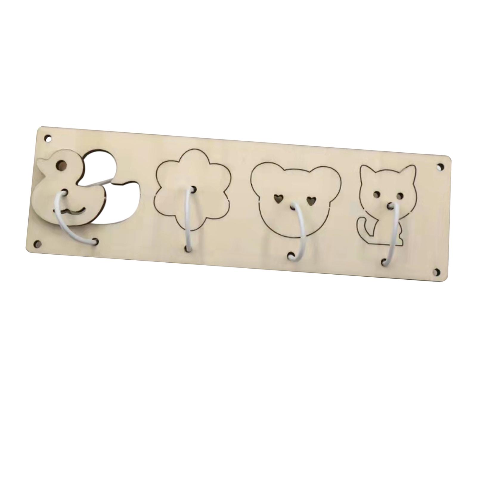 Akcesoria do tablic Montessori – Montessori Wooden Busy Board Toddler recenzja i cena