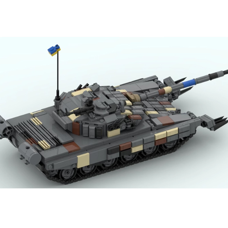 Klocki Czołgu T-72AV, Militarn – Lego Compatible Military Tank recenzja i cena