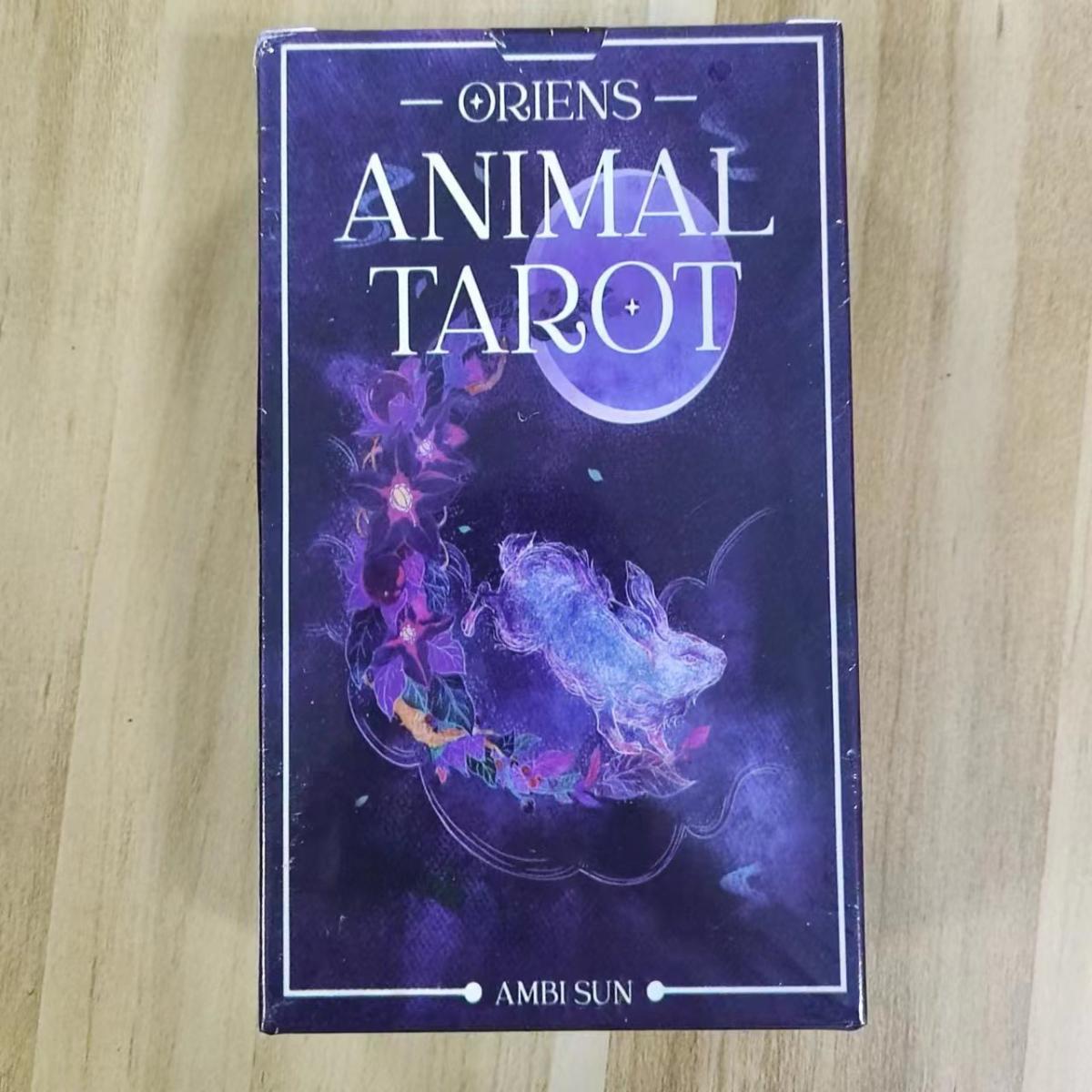 12x7 cm Oriens Animal Tarot 78 – Tarot Cards Deck With Guidebook recenzja i cena