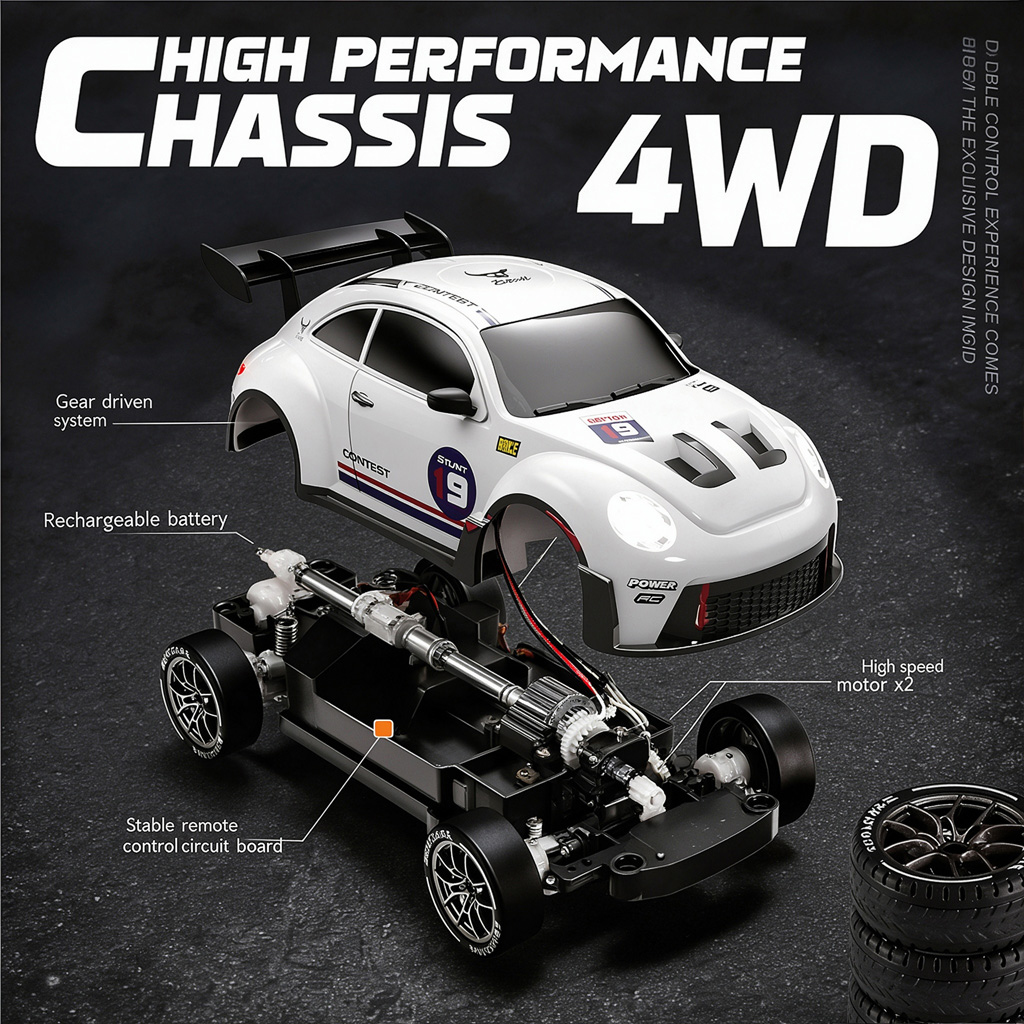 Samochód zdalnie sterowany w s – Rc Drift Car 1 24 Scale 4Wd recenzja i cena