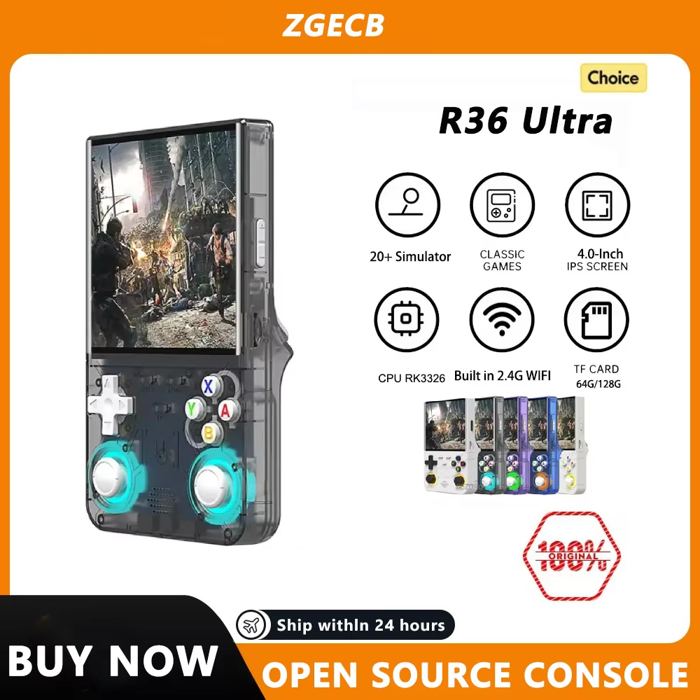 Konsola do gier przenośna FLLA – Retro Handheld Game Console R36S recenzja i cena