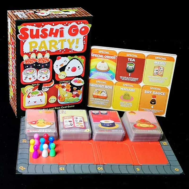 Sushi Go! – gra planszowa. & S – Board Games recenzja i cena