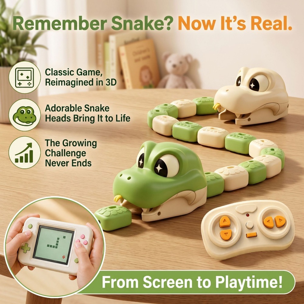 Zdalnie Sterowany Chciwy Wąż z – Remote Control Toys recenzja i cena